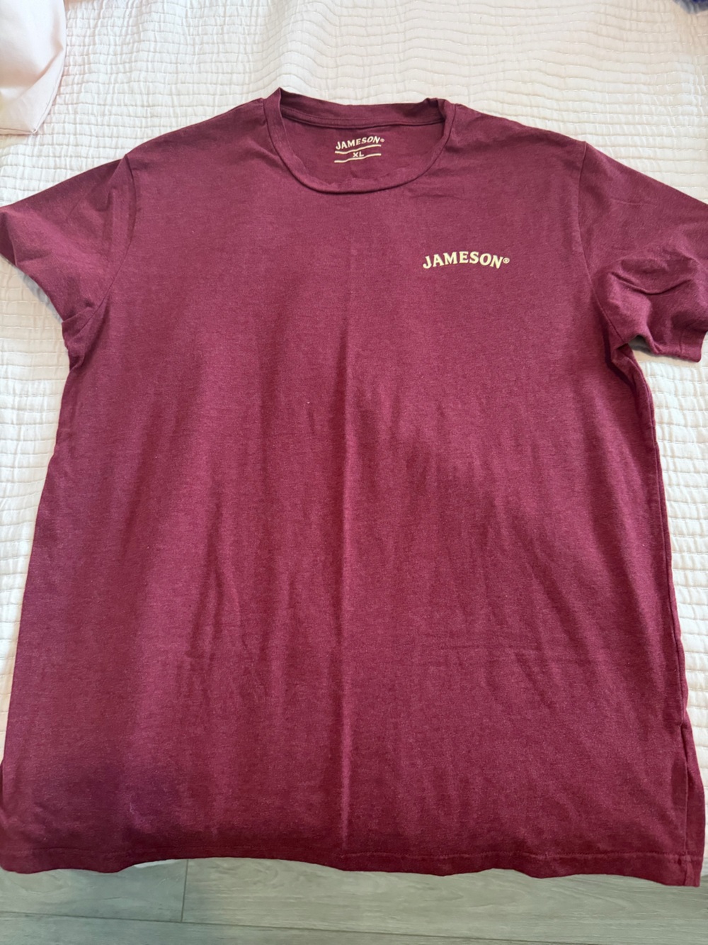 Jameson Burgundy Logo Tee
